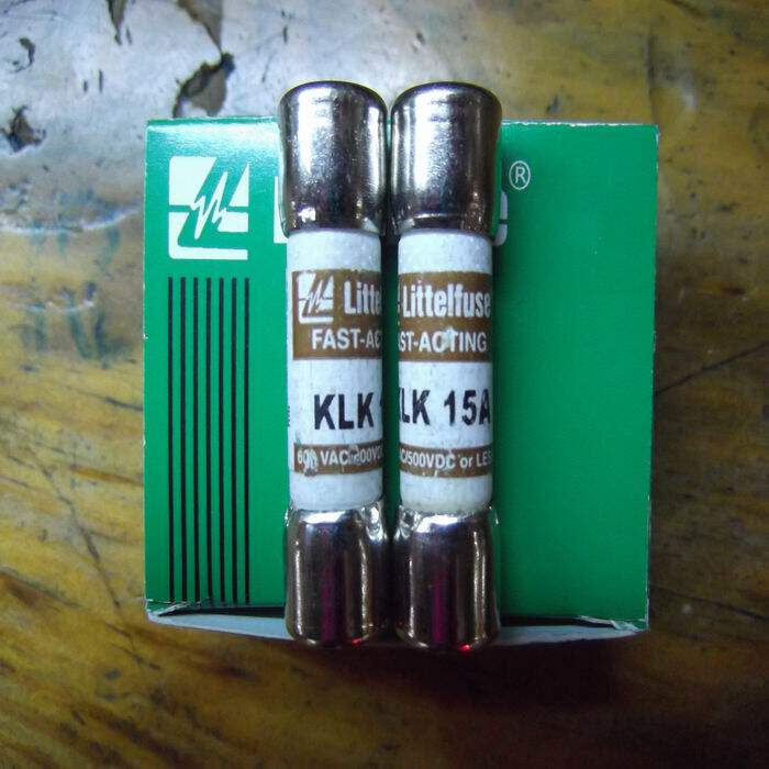 KLK 15 Fast Fuse Fuse New US Littelfuse10X8 15A