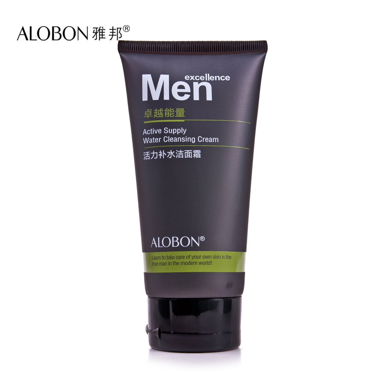 AloBon/雅邦卓越能量男士活力补水洁面霜 130g