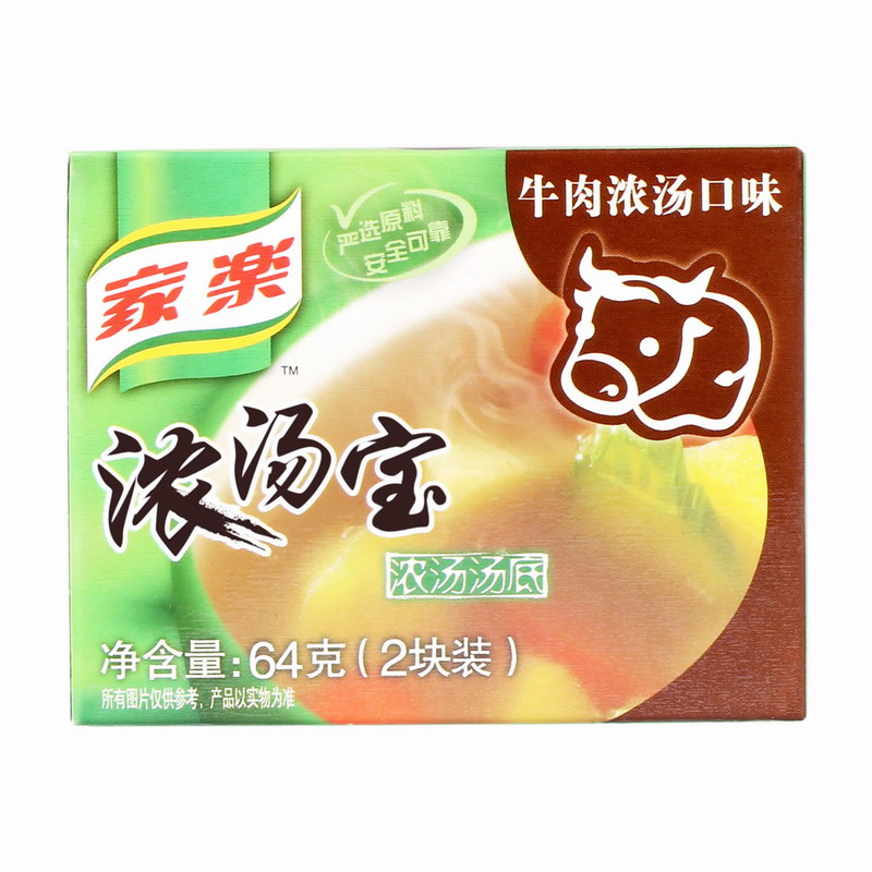 【天猫超市】家乐浓汤宝牛肉浓汤口味 64g美味面食火锅汤底