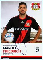 2011-2012] Dejia-Leverkuson-Manuel Friedrich autograph card