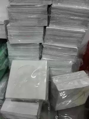 Banana brand CD bag 3 5 inch CD paper bag small paper bag CD protective cover CD cover 100 bags