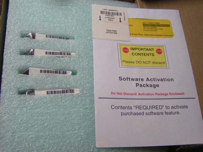 22R5525 22R5332 IBM B16 2005-B16 4-Port Activation Kit IBM original package unopened