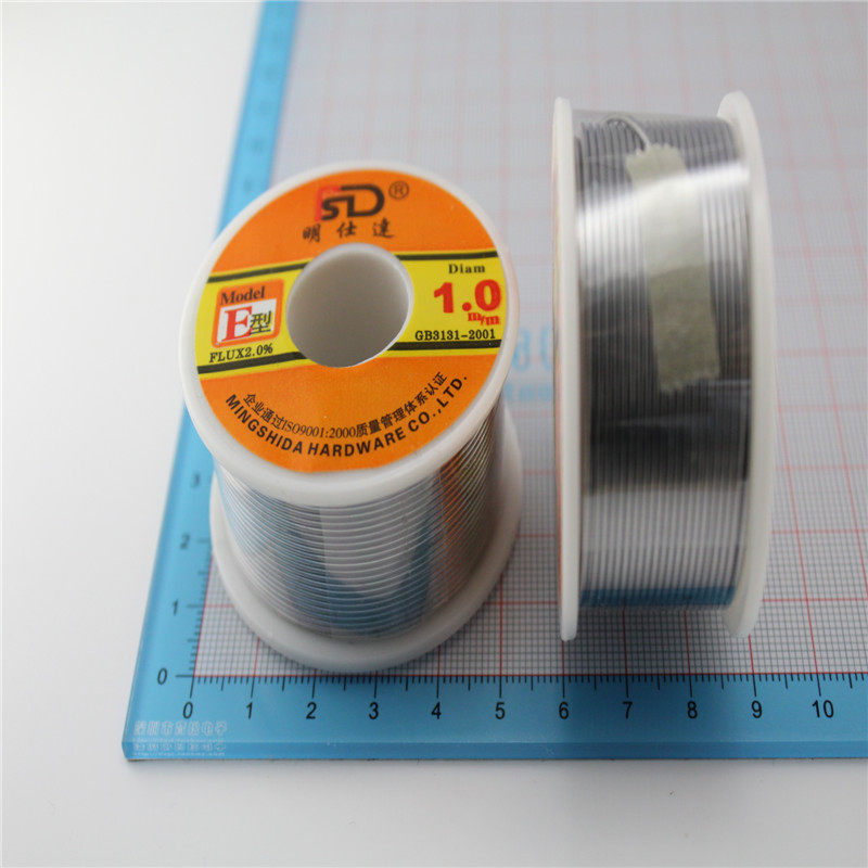 Ming Shi small circle solder wire Tin wire 1 0 0 8 Random delivery