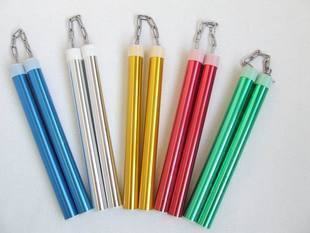 Aluminum alloy double stick aluminum double bauhead aluminum alloy two-part baton performance