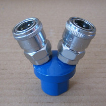 Round two-pass quick joint round the second fork