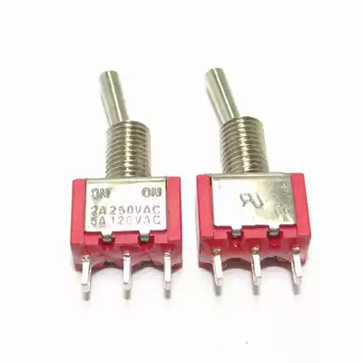Pure copper pin New Zealand Switch toggle switch 2A 250V 5A120V 3 pin 2 file single pole double throw switch