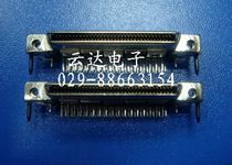 VHDCI-68P female seat SCSI-68P curved seat VHDCI welding plate connector VHDCI68 core bending groove