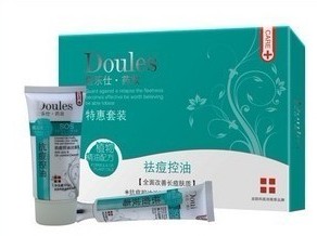 痘乐仕 正品痘控油护肤套装/60g