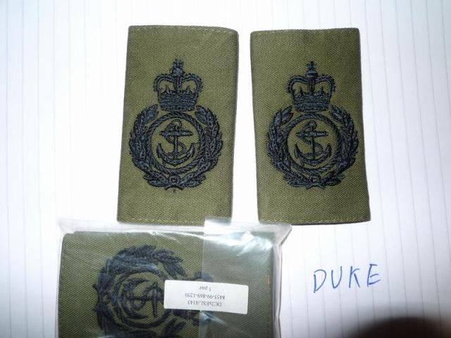 New British Army version Royal Navy commando chiefe petty officer Green Army title