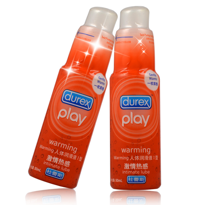 杜蕾斯Durex 润滑剂男女房事润滑油激情热感装成人情趣用品50ml