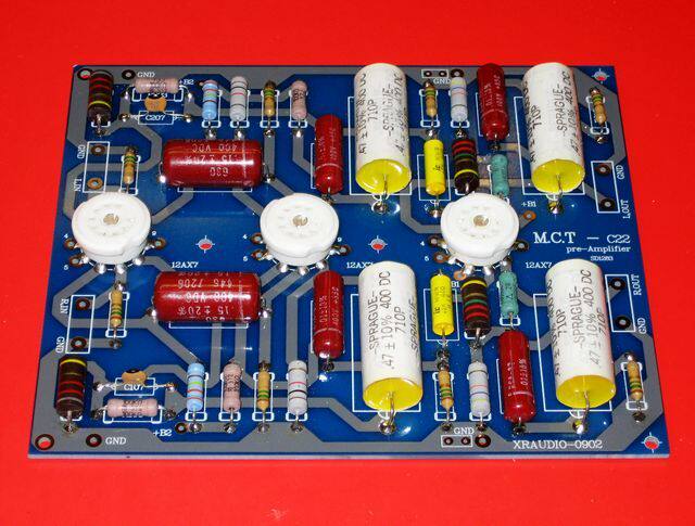 Refer to Majingto-c22 Electronic Tube bile machine preamplifier line pcb semi-finished Board