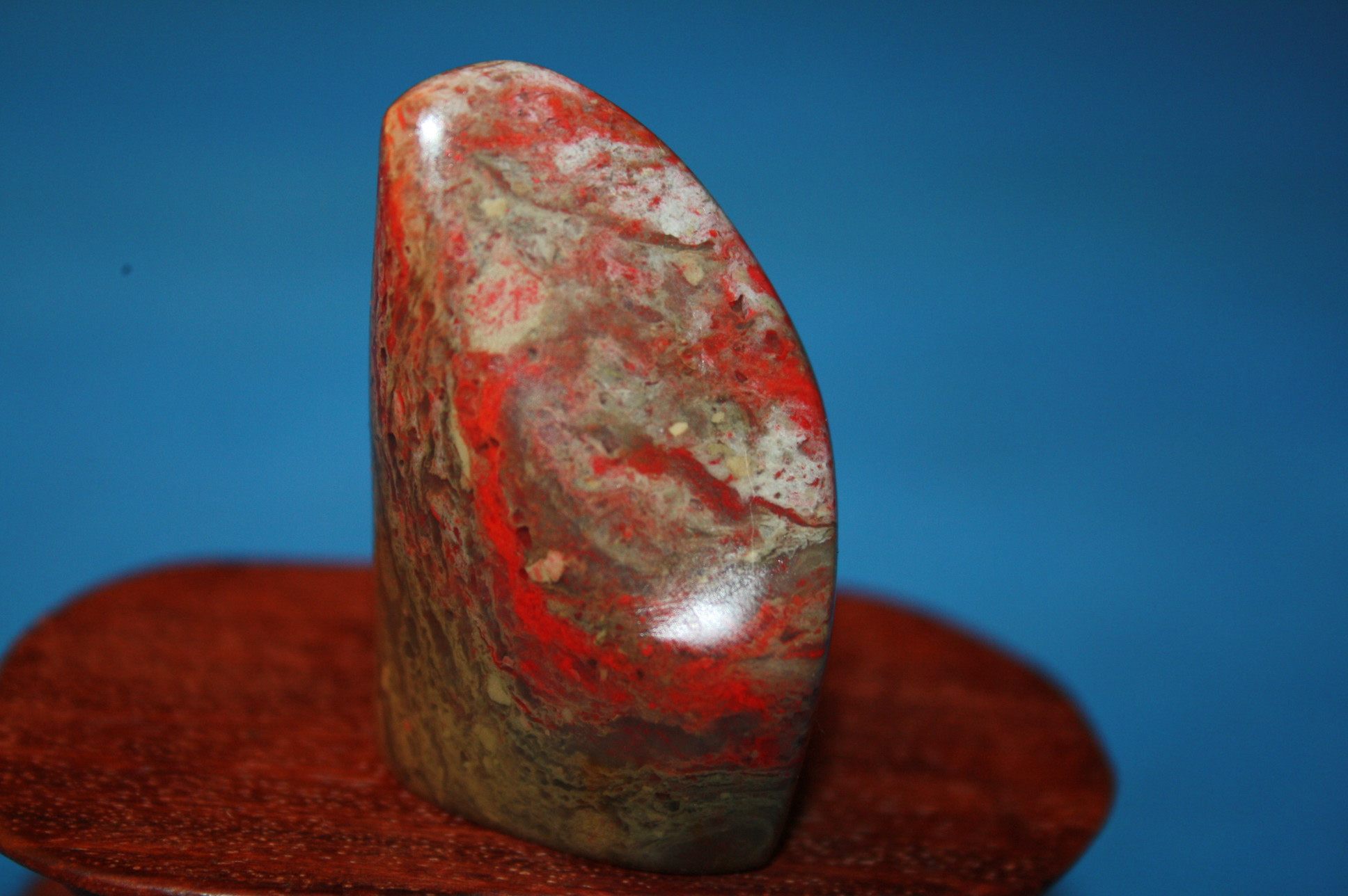 (National Stone Days) Old natural Changhua Stone Seal Material to Play Handlebar Palm Chinese Treasure Collection Boutique