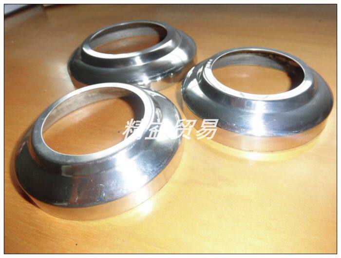 Authentic 304 stainless steel high foot round thickened decorative high foot cover inner hole 25*32*38*51*63*76*etc