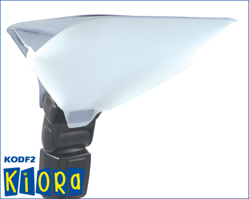 Flash reflector KODF2 is suitable for any brand of flash