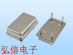 In-line full-size active Crystal rectangular oscillator 17 734475MHZ 17 7344MHZ clock