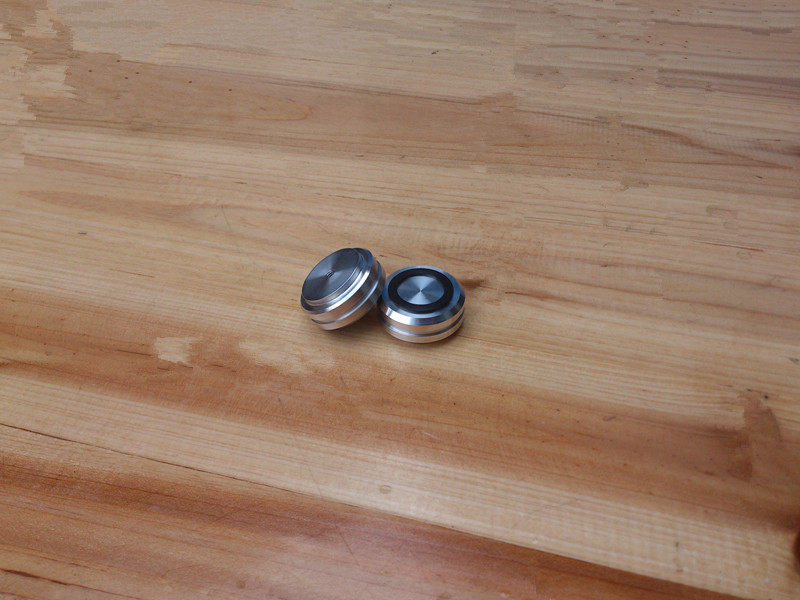 Diameter 30 high 13 audio all-aluminum amplifier machine foot tripod damping foot pad speaker shock absorber foot nail computer foot