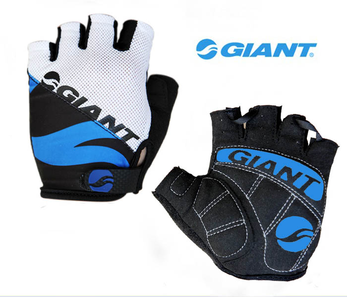 Teantic Bike Thickened Silicone Riding Gloves Half Finger Breathable Anti-Slip Equipped for summer male and female wear and shock