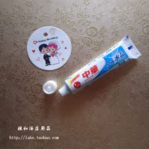 Hotel Disposable Toothpaste China Crystal Toothpaste 6G