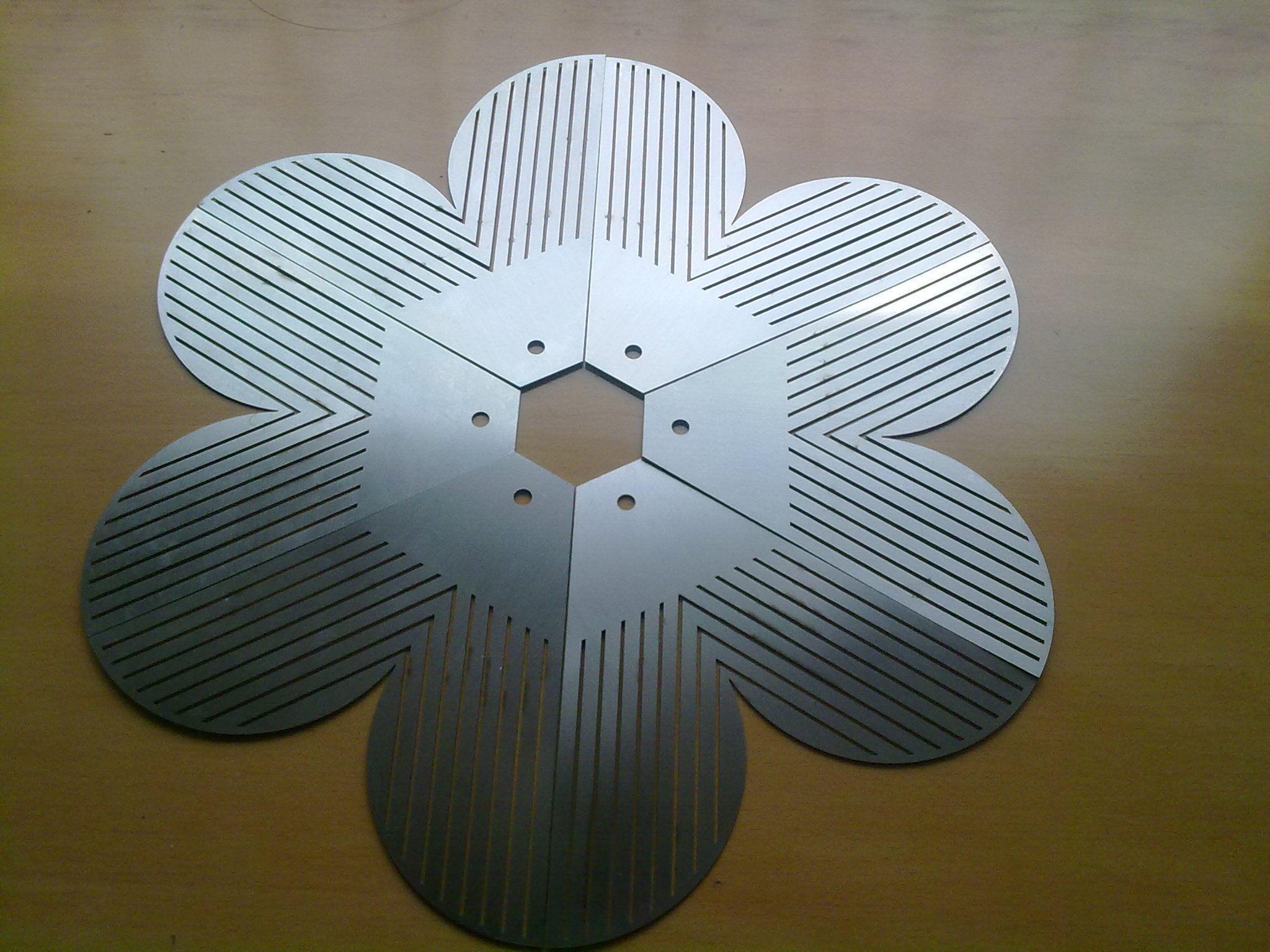 Metal Stainless Steel Petals Metal Cutting Crafts Crafts