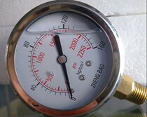 YN60 160Kg 2250Psi shock pressure gauge Shanghai Zhengbao pressure gauge factory