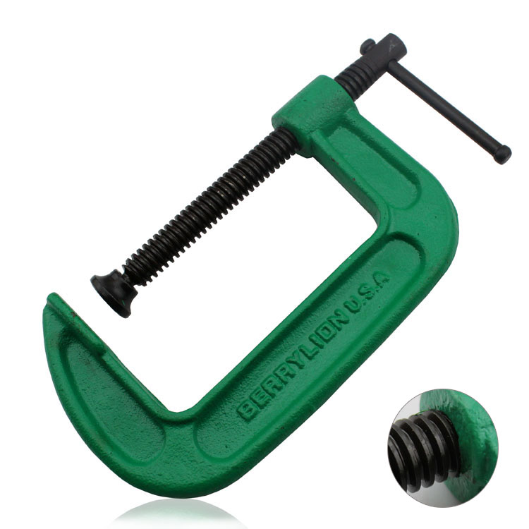 Heavy-duty G-word clip G-type clip C clip woodworking clip shrimp bow code woodworking tools 2-12 inches multiple choice specifications