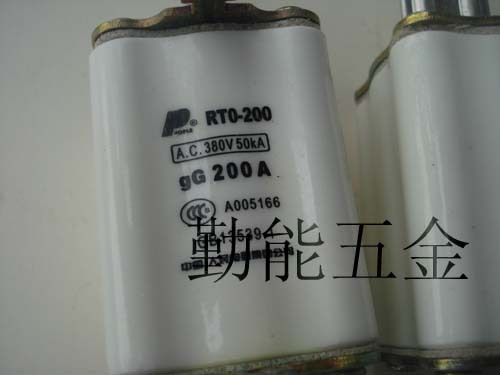 RTO-200 with filler sealing tubular knife-shaped fusing body knife-shaped fuse 200A380V