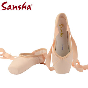 Sansha French Sansha ballet shoes pointe shoes encrypted canvas dance shoes hard bottom training shoes CP