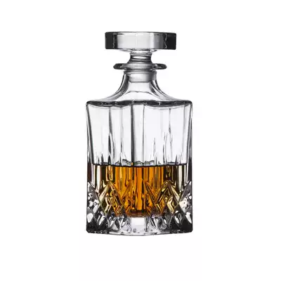 Imported Crystal whiskey decanter wine holder with lid sealed red wine storage bottle Hulk household glass wine bottle