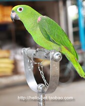 Taotao stainless steel cage bird shelf bird utensil-parrot handstand C19