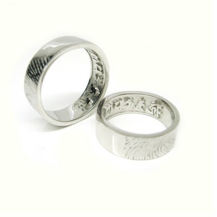 Creative custom lettering ring love to express lovers to send girlfriend true feelings honey branding fingerprint six-character mantra