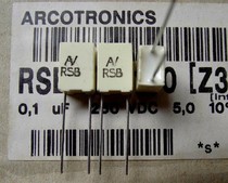 Italian ARCotronics (AV) RSB Series 10V-2000V Thin Film capacitive (full series)