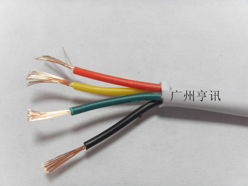 200 meters a roll of all copper 4-core door disabled line doorbell line RVV4*0 3 intercom line