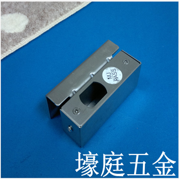 Electric check lock stainless steel bracket electric insert lock door clip door clip without frame door clip access special door clip