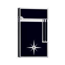 French original S T Dupont Genuine Lighter 016718 Single Diamond 00195 carats
