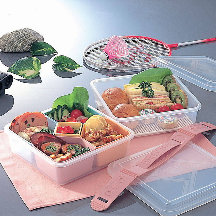 Japanese original imported double-decker Handbox Lunch Box Multifunction Meal Kit lunch Box Lunch Box