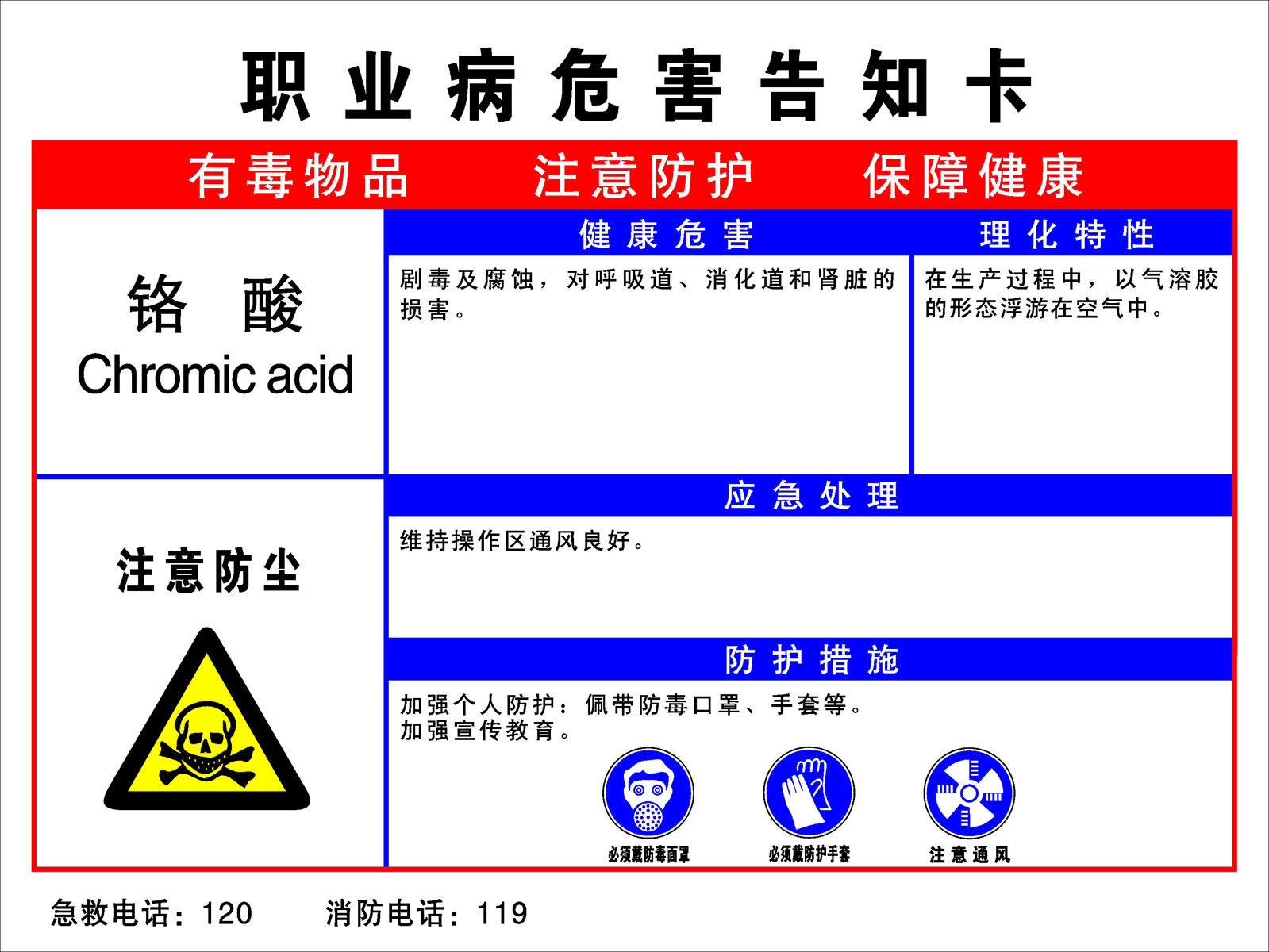 海报印制351职业病展板素材81职业病危害告知卡 3cdr