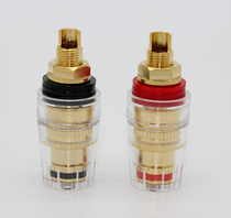 Transparent terminal terminal horn audio terminal large amount of excellent video connector all copper