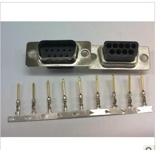 Physical store DB9 solderless plug