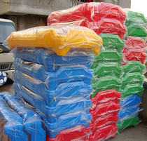 Plastic bed Childrens bed Kindergarten baby special bed Wooden bed board is simple and convenient and does not take up space