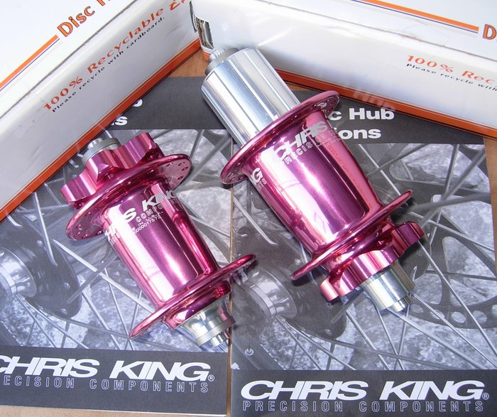 CHRIS KING ISO DISC BRAKES Drum Shaft Pink Limited Edition