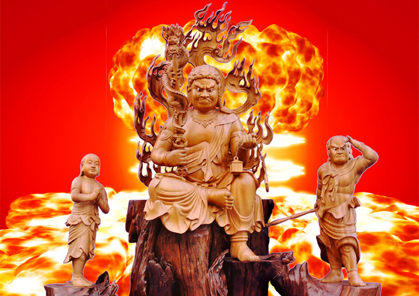 Tie-edge Semi-handmade Buddhist BodhisattBodhisattva portrait not moving Ming King Buddha portrait photographic paper double-sided plastic packaging 003