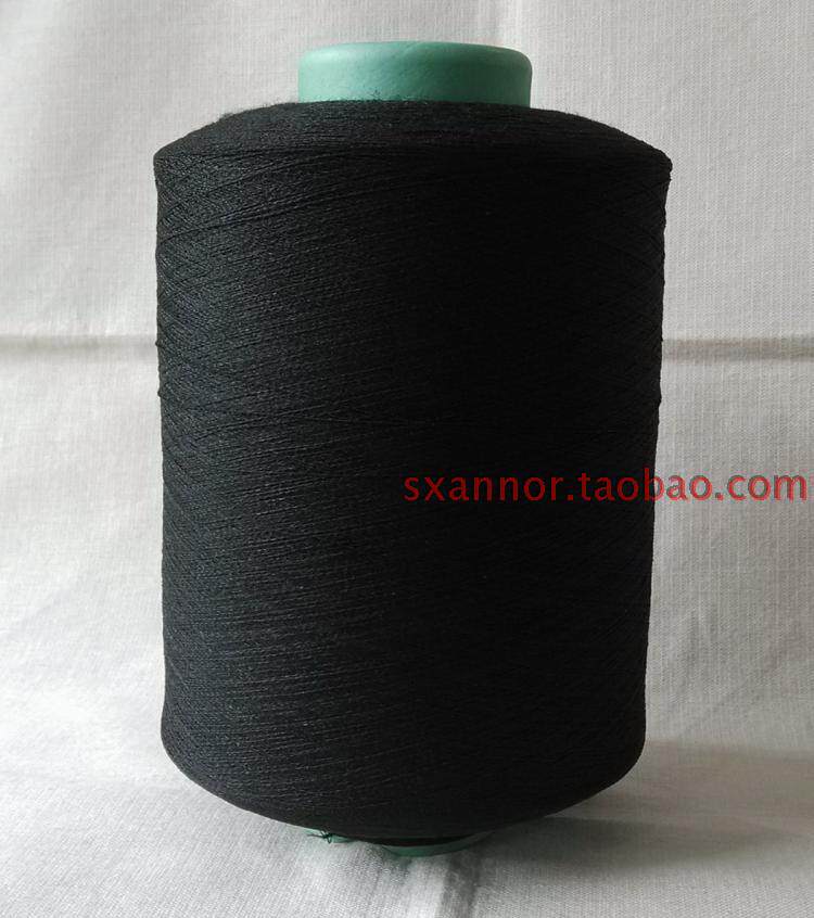 Taiwan imported black hot melt yarn gloves without sealing gauze gloves hot melt yarn 10 needles 13 needles Universal