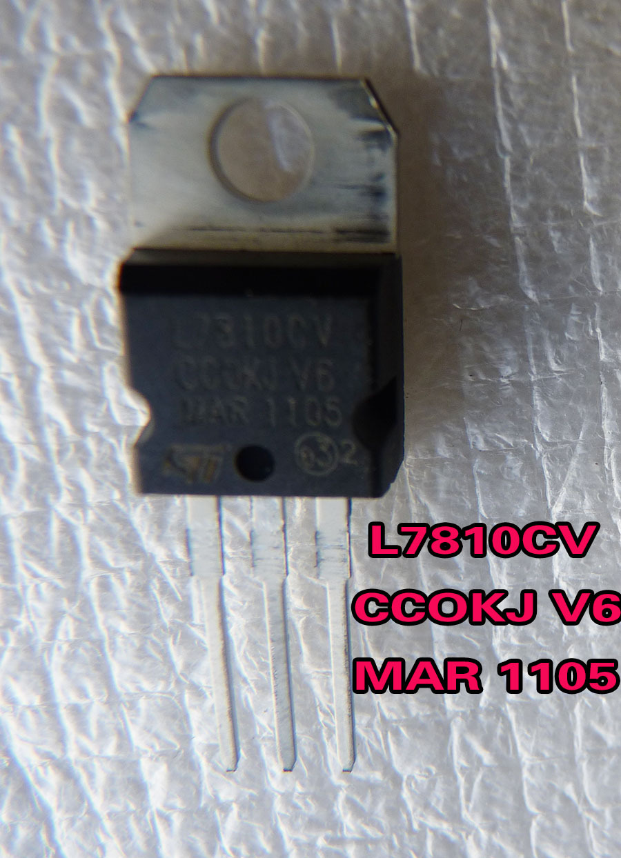 Three-end voltage regulator L7810L7810CV 7810 domestic