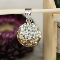 Soft Tao series pure handmade color drill ball 8M-20M pendant 100 lap ornament accessories