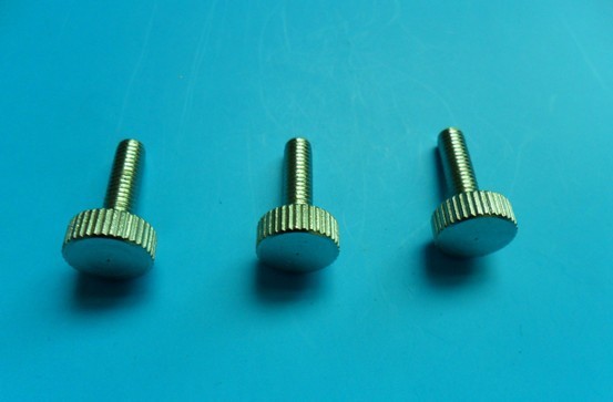 Knurin monolayer hand screwed screw hand wringing screw GB835 M3X8-M3X20 10 only 1 bag