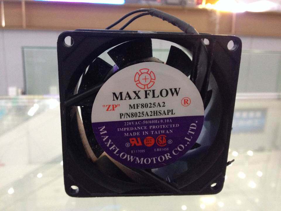 Taiwan string peak MAXFLOW cooling 24V 220V fan MF8025A2 MF8038A2 MA12025A2