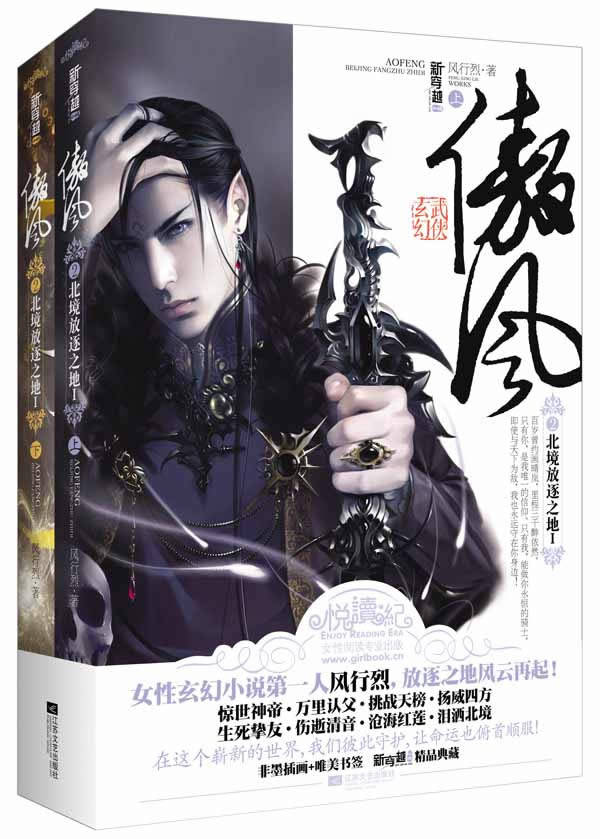 正版包邮-傲风2北境放逐之地I(上、下册）显旧