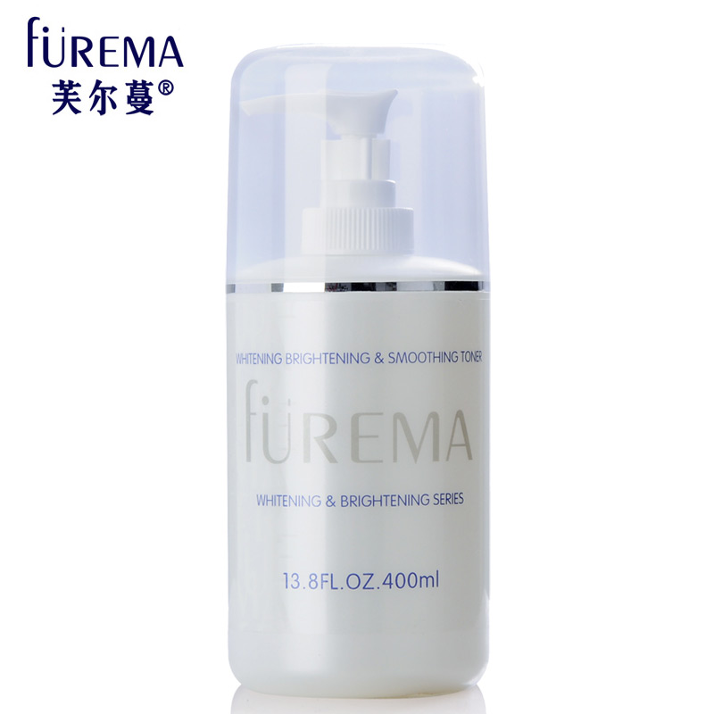 芙尔蔓优白亮采柔肤水院装 400ML 保湿补水美白化妆水爽肤水 院装