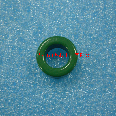 Soft magnetic manganese zinc high conductivity ferrite magnetic ring 7K coating l green 14 5-inner diameter 8 6-height 5 4mm