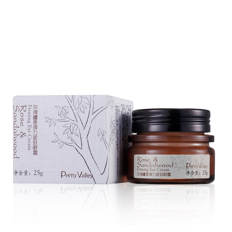 汇美舍眼霜 玫瑰檀香弹力紧致眼霜25g 淡化细纹改善眼袋眼部暗沉